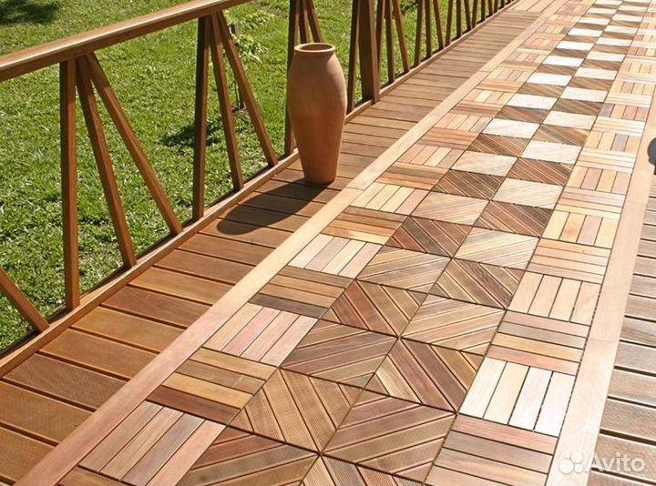 Садовый паркет
