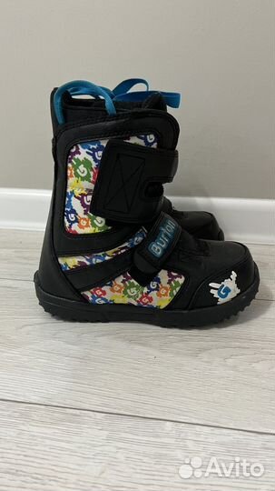 Ботинки для сноуборда burton детские