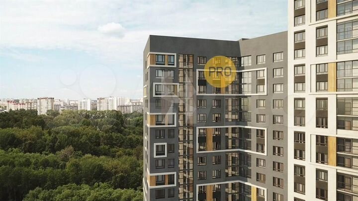 2-к. квартира, 58,1 м², 10/25 эт.