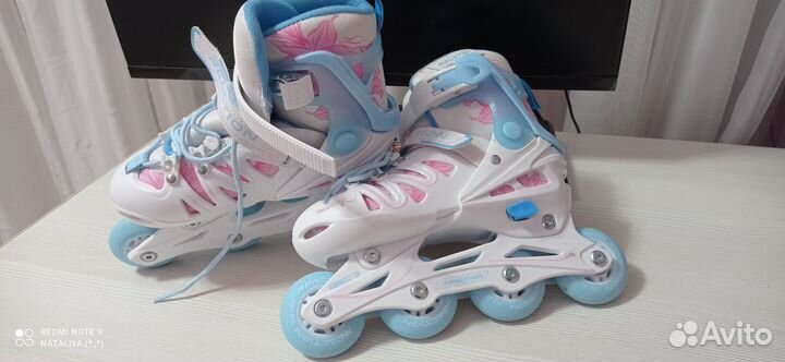 Детские ролики рр32-35и защита