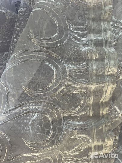 Тюль готовая новая