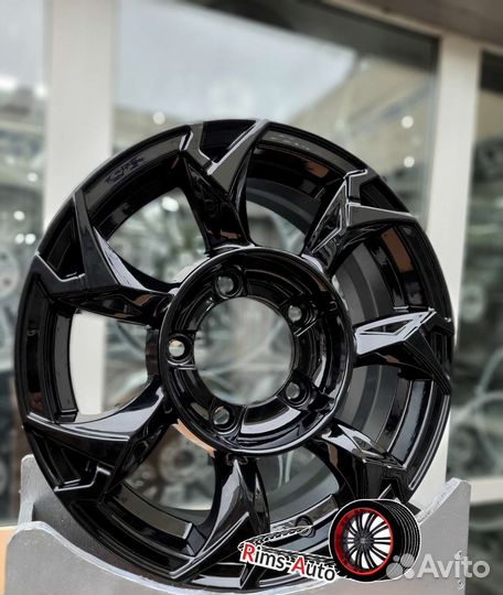 Диски suzuki джими r15 5x139,7 чёрный глянец