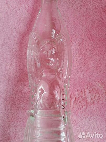 Стеклянная штоф бутылка 