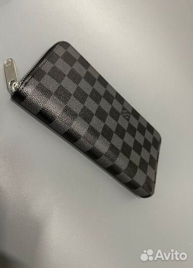 Портмоне Louis Vuitton Черное Люкс