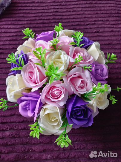 Мыльные букеты