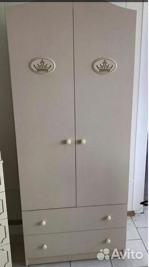 Шкаф детский двухсекционный