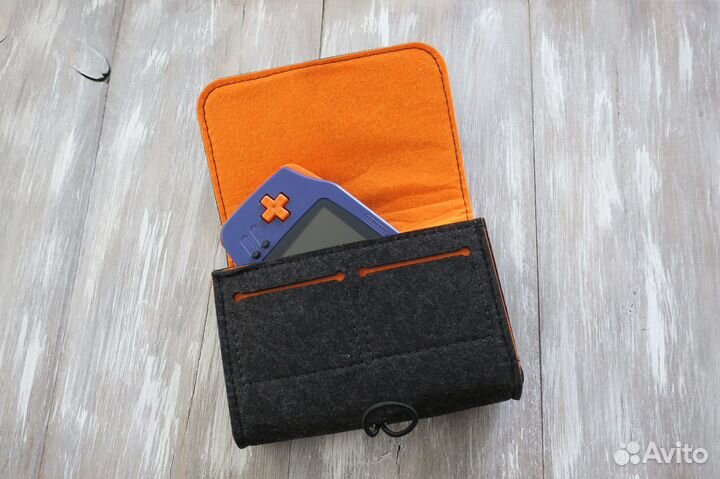 Чехол для Game Boy (GBA GBA SP и GBC) фетр