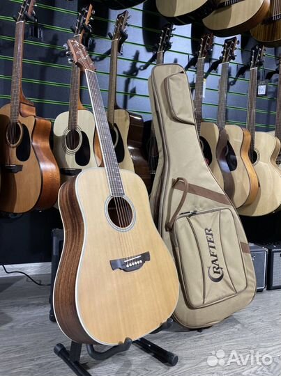 Crafter D-7/NC Акустическая гитара массив (новая)