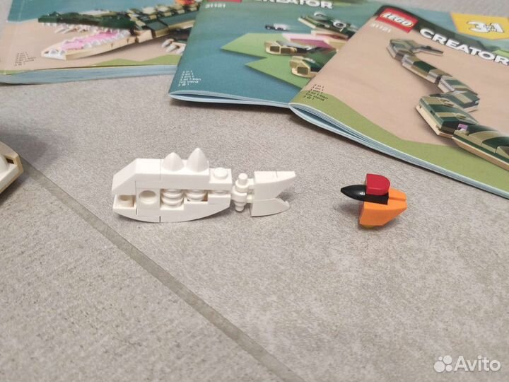 Lego Creator 3 в 1крокодил змея лягушка 31121