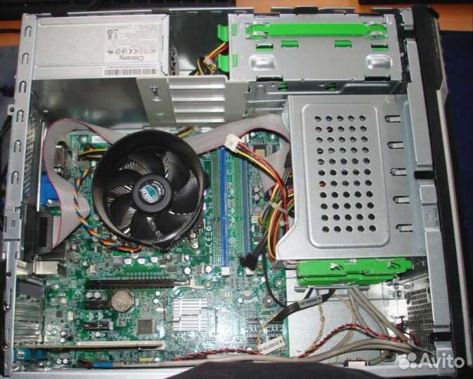 Корпус mATX Acer Veriton с бп + Win 10Pro