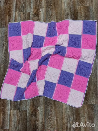 Плед ручной работы