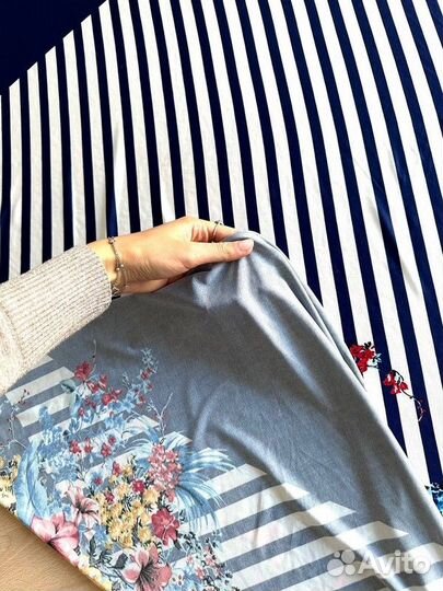 Трикотажное полотно Масло принт арт. 322-154