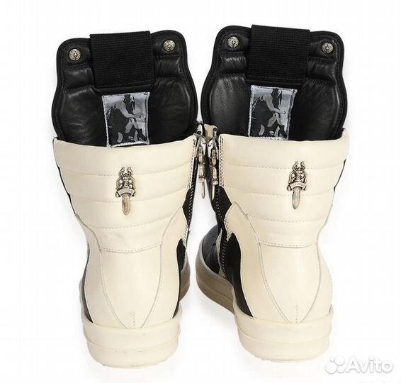 Кроссовки Rick Owens Chrome Hearts Geobasket