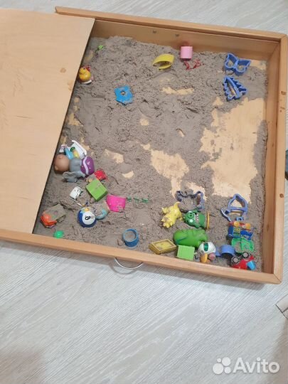 Детская песочница с крышкой бу