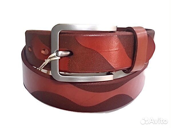 Ремень кожаный под камуфляж Премиум 229