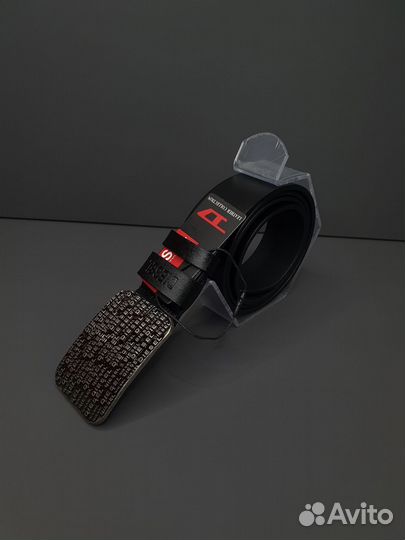 Мужской кожаный ремень diesel для джинсы