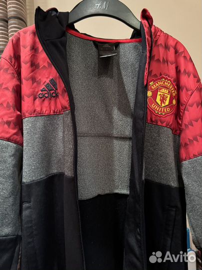 Кофта Adidas Manchester United с капюшоном