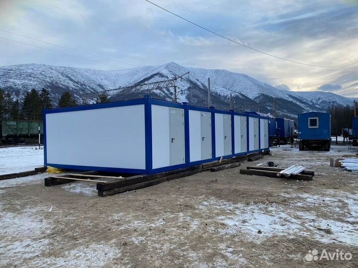 Блок контейнер для проживания и офиса