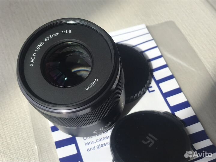 Объектив micro 4/3 42.5mm 1.8 Xiaoyi