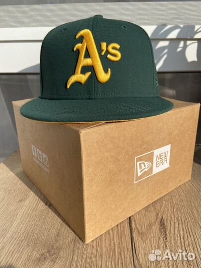 Кепка бейсболка New Era Atlanta Braves fitted (зак