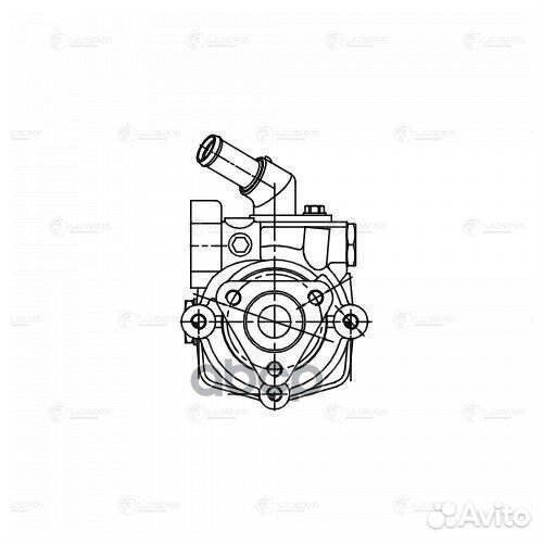 Насос гур VW Amarok 2.0D 09/Multivan 2.0D 03