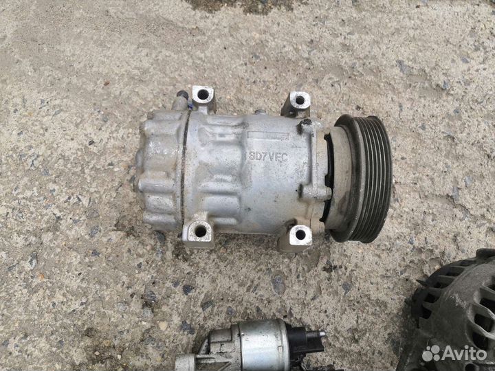 Компрессор кондиционера SD7V16 для Рено Лада