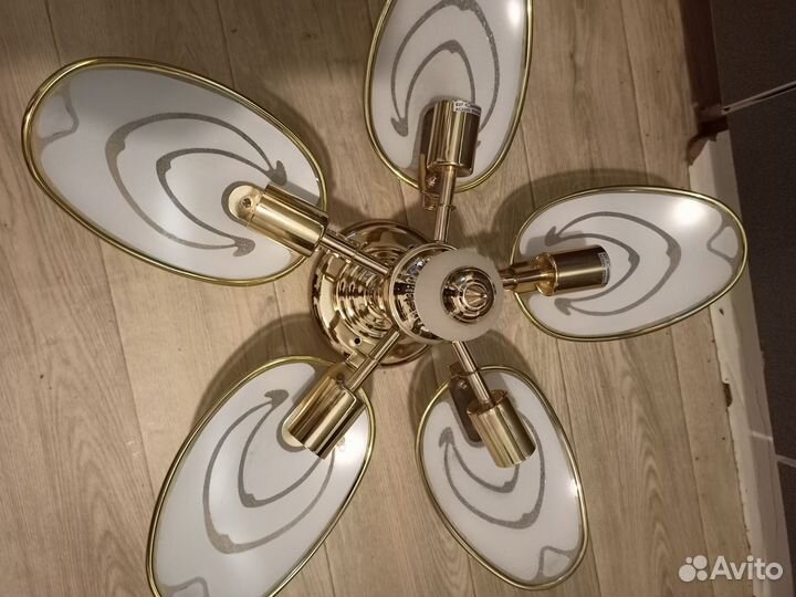 Люстра потолочная бу