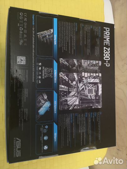 Материнская плата assus prime Z390-P