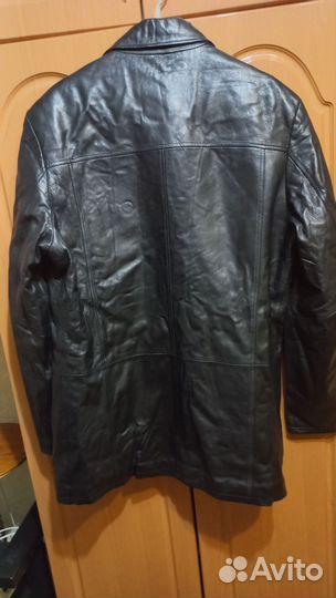 Кожаная куртка мужская