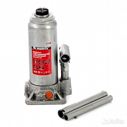 Домкрат гидравлический бутылочный Matrix 50777, 6