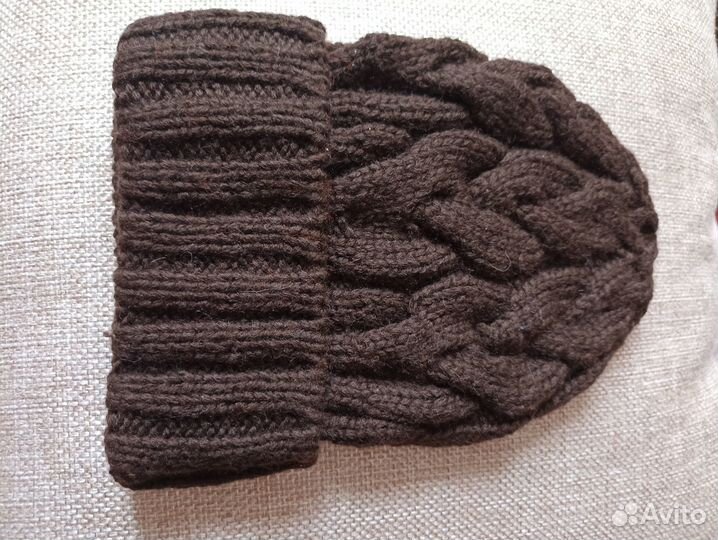 Шапка женская вязаная ручная работа