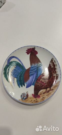 Декоративная тарелка Императорский фарфоровый