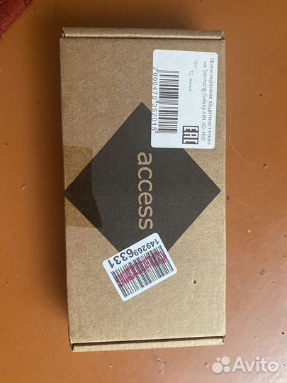 Защитное стекло samsung a01