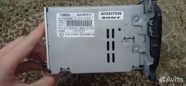 Магнитола ford s-max рест