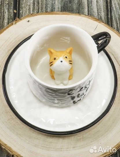 Чашка с блюдцем