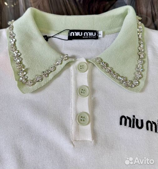 Поло miu miu, s m l