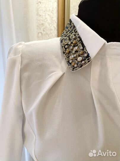 Блузка белая новая, р. 44 (S)