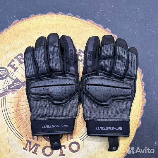 Мотоперчатки кожаные iXS classic glove EVO-AIR че