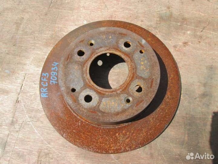 Тормозной диск задний Honda Torneo CF3 F18B 2000/9