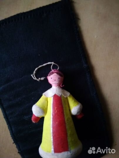 Елочная игрушка из папье-маше 