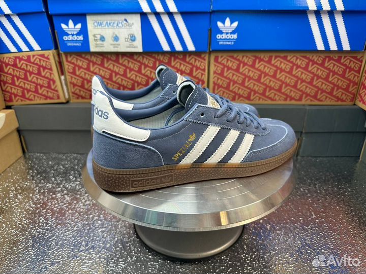 Кроссовки adidas handball spezial темно-синий