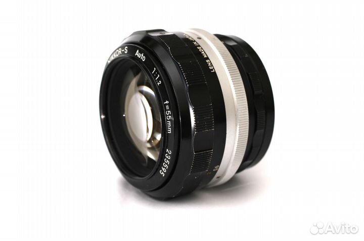 Nikon Nikkor-S Auto 55mm f1.2 Non-ai