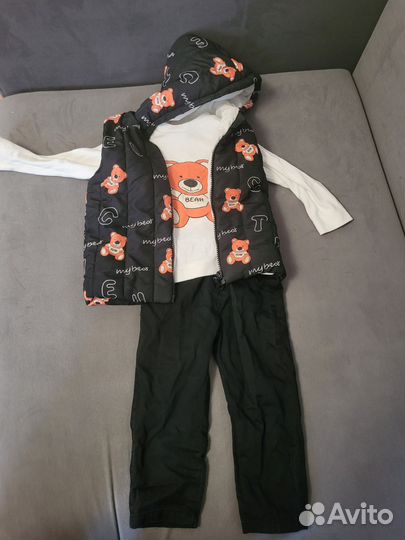 Костюм, жилетка