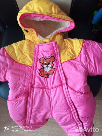 Комбинезон зима для девочек