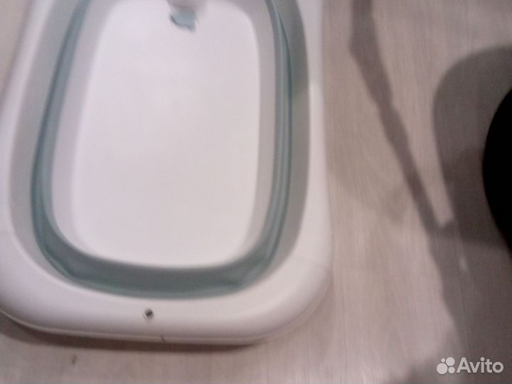 Ванночка для купания складная с термометром