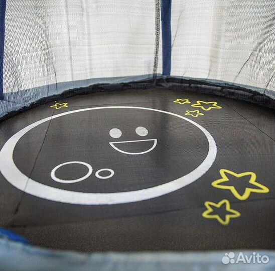 Батут 100 см б/у с сеткой