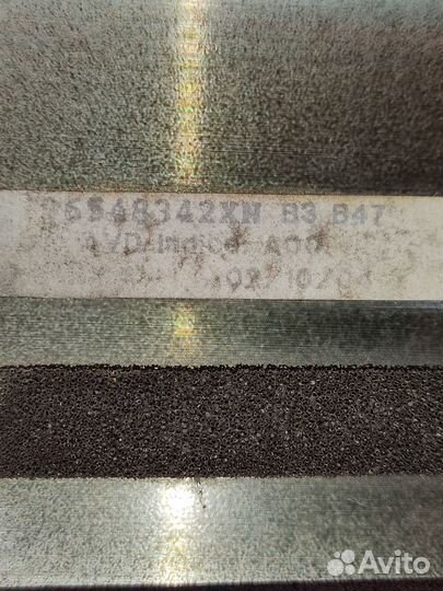 Накладка двери передняя правая peugeot 407