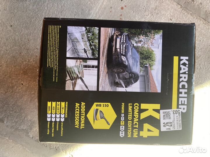 Мойка karcher k4 compact