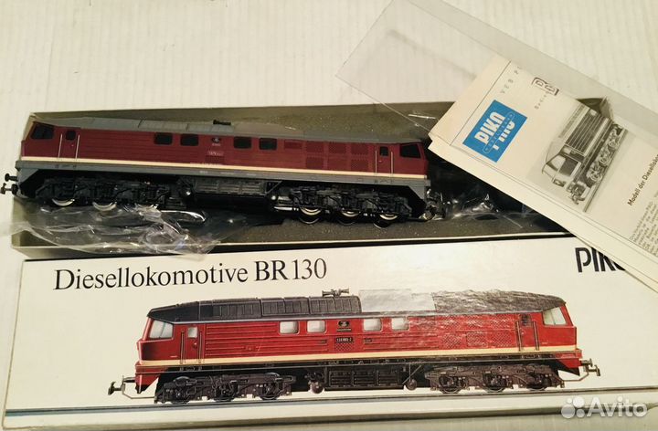 1:87(ho) тепл. BR-130 CSD piko гдр железная дорога