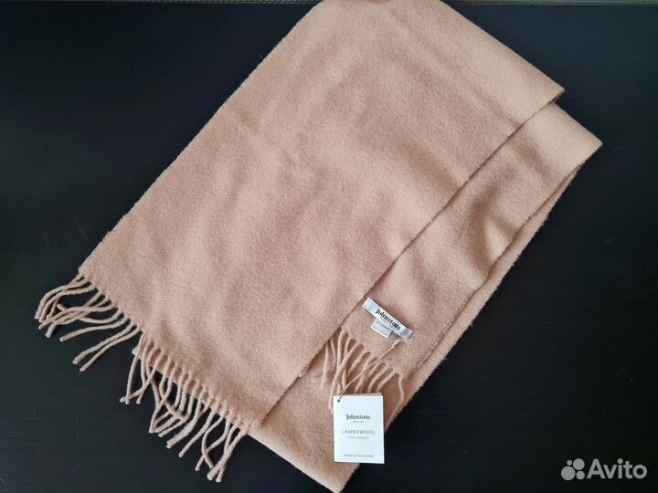 Новый шарф Johnstons с биркой 100% шерсть